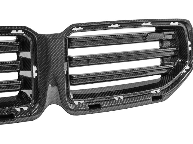 2023-Up BMW G87 M2 | Factory Style Carbon Fiber Front Upper Grille Replacement