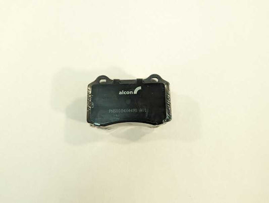 Alcon OE rear brake pad set for Toyota Land Cruiser 200 (LC200) CIR50, showing new brake pads with metal backing plates.
