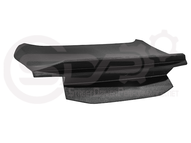 2024-Up Ford Mustang S650 | Factory Integrated Ducktail Style Carbon Fiber Replacement Rear Trunk Lid