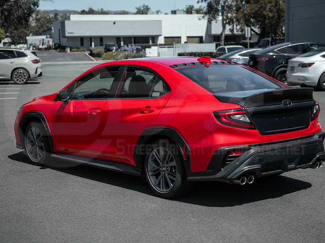 2022-Up Subaru WRX | JDM Style Carbon Fiber Rear Trunk w/ Integrated Spoiler Wing