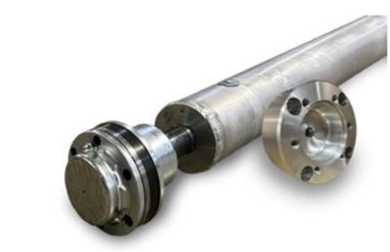 Aluminum dual CV driveshaft for Cadillac CTS-V from Driveshaft Shop, designed for 2009-2015 GM performance vehicles.