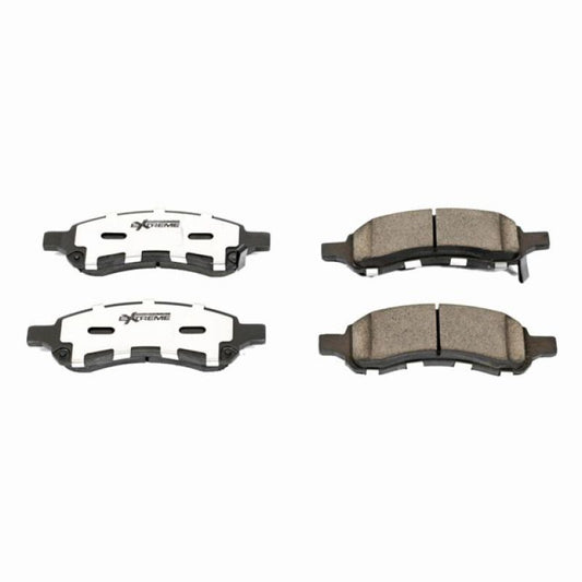 PowerStop Z26 Extreme Street brake pads for 2006-2007 Buick Rainier, front performance brake pads with hardware included.