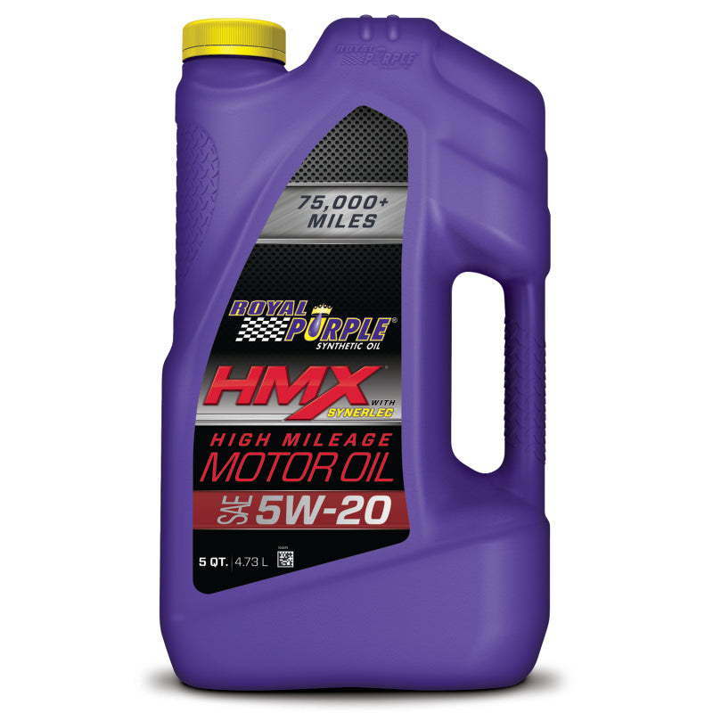 Royal Purple HMX Premium Synthetic High Mileage 5W20 Motor Oil - 5 Quart