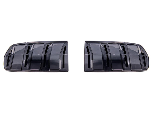 2024-UP FORD MUSTANG S650 | SMOKE TINTED REAR TAIL LIGHT TRIM BEZEL COVER