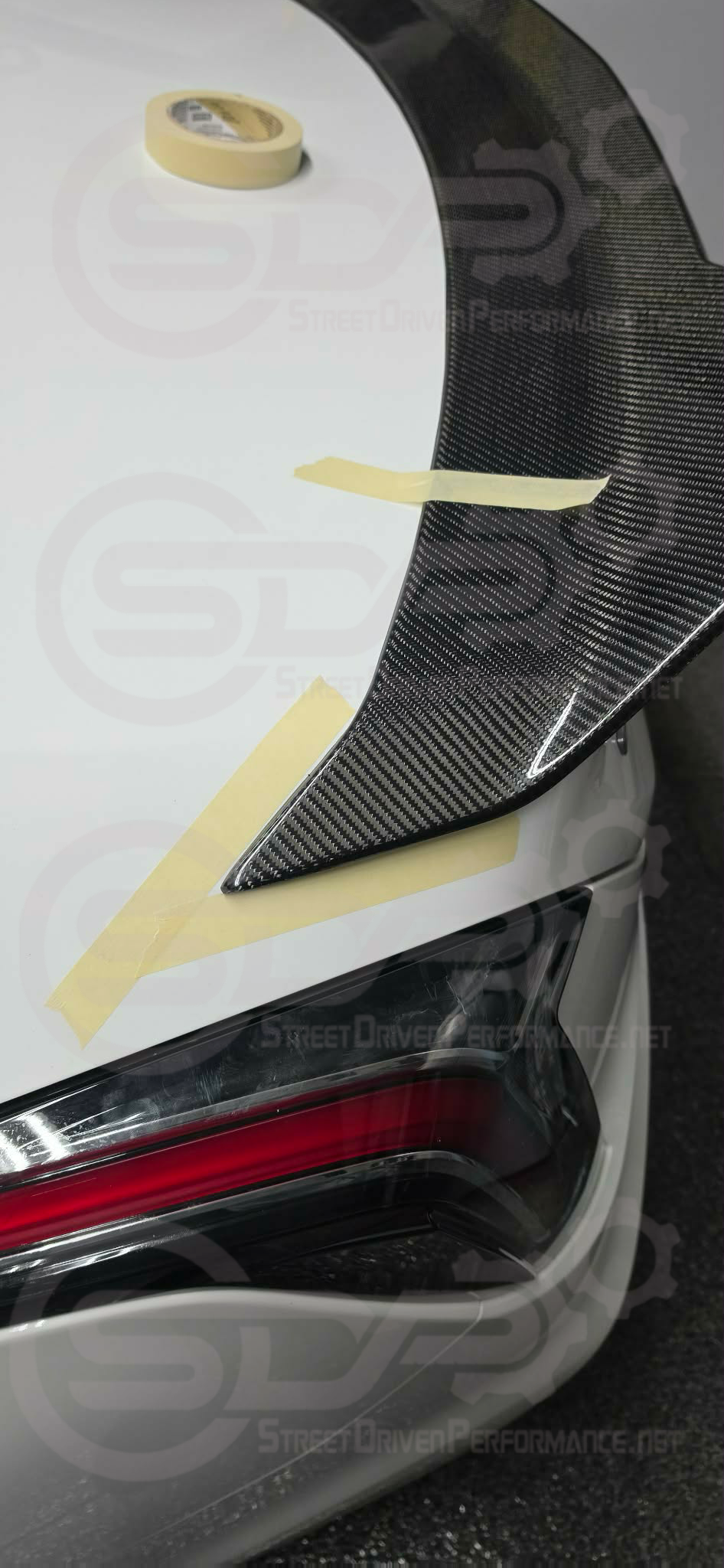 2020-PRESENT CADILLAC CT4-V & CT4-V BLACKWING | AGGRESSIVE HIGH DUCKBILL STYLE CARBON FIBER REAR WING SPOILER