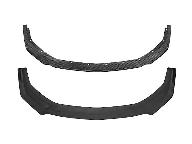 2024-UP MUSTANG S650 | CARBON FIBER FRONT LIP EXTENSION SPLITTER GROUND EFFECTS
