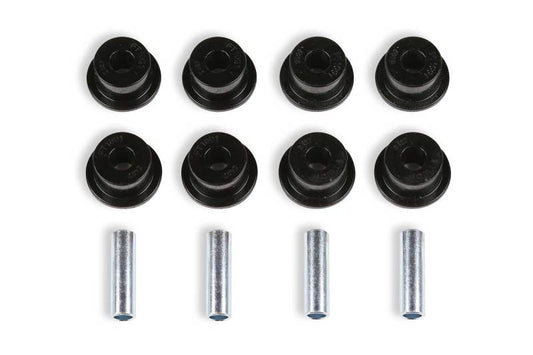 Fabtech control arm bushing kit FTS97150-6 with multiple bushings for Jeep suspension upgrade, shown in a close-up image