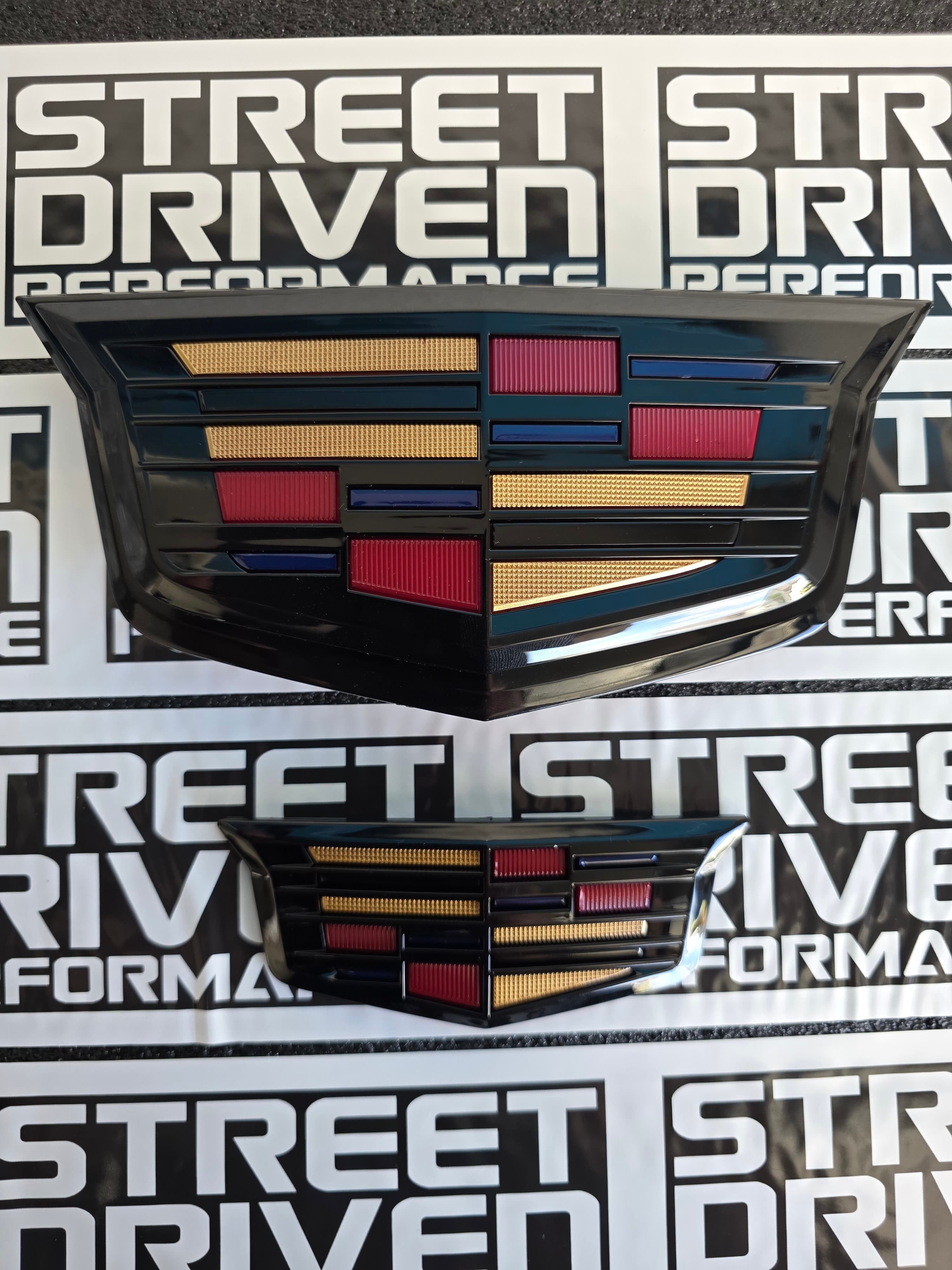 Cadillac Emblem Badge Crest Logo (Fits CT4, CT5, & CTS-V V2)