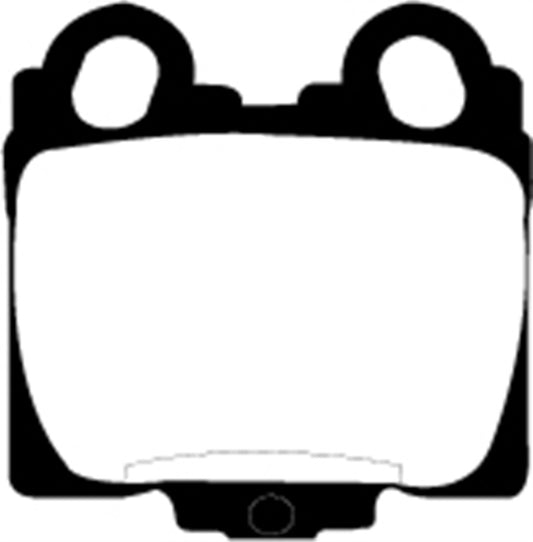 EBC Ultimax2 rear brake pads for Lexus GS300 3.0, OE style, showing the brake pad set with friction material and mounting hardware.