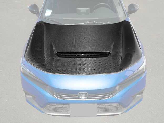 2022-UP HONDA CIVIC |TYPE-R CONVERSION PACKAGE CARBON FIBER FRONT VENTED HOOD