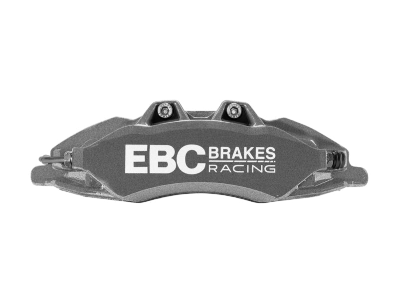 EBC Racing front big brake kit with anodized Apollo-4 calipers and 300mm rotors on a Ford Fiesta ST MK7 1.6L Turbo.