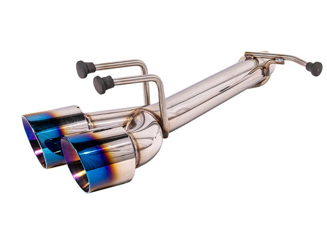 2018-2024 Toyota Camry SE FWD | T-304 Muffler Delete Single Exit Axle Back Exhaust (Chrome or Burnt Blue Tips)