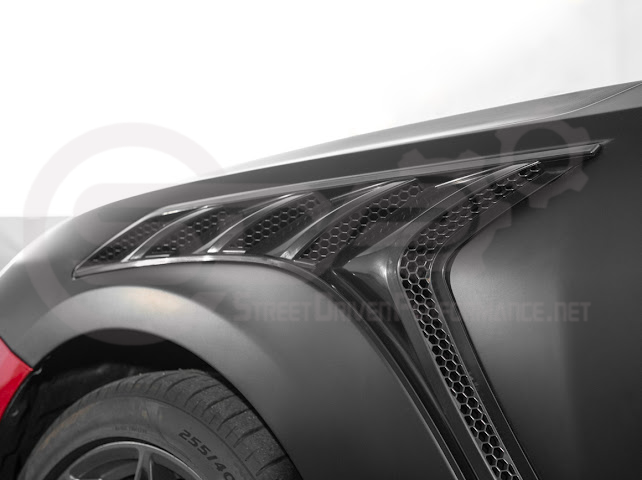 2024-UP FORD MUSTANG S650 | GTD STYLE FRONT SIDE VENTED FENDERS