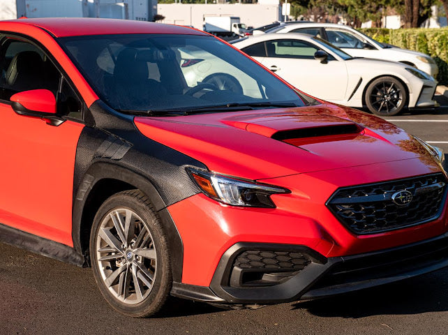 2022-UP SUBARU WRX | FACTORY STYLE CARBON FIBER FRONT SIDE FENDERS PAIR