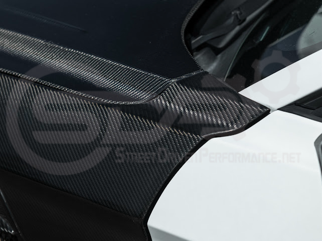 2018-2023 Ford Mustang S550 | GT500 Style Carbon Fiber Front Side Vented Fenders PAIR