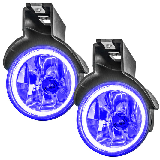 Oracle Lighting LED halo fog lights for 97-00 Dodge Durango in UV purple, pre-assembled with bright LED rings and durable housing.