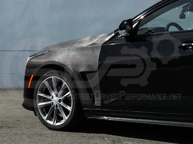 2020-UP CADILLAC CT4 & CT4 V |BLACKWING STYLE FRONT SIDE VENTED FENDERS