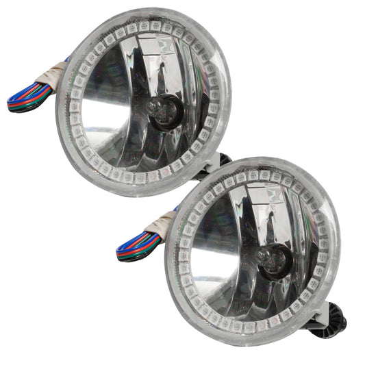 Oracle Lighting white fog lights for Chevrolet Avalanche 07-13, non-Z71 model, featuring SMD FL design for enhanced visibility.