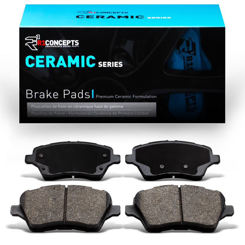 R1 14-23 Ford Transit Courier Front Ceramic Brake Pads