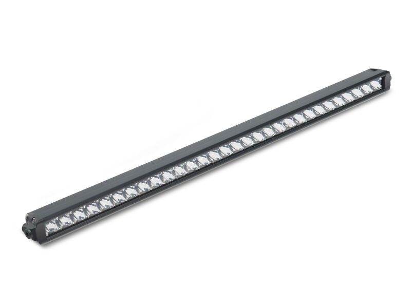 Raxiom 20-inch LED light bar with front bumper mounting bracket for Toyota Tacoma 2005-2015, designed for off-road lighting.