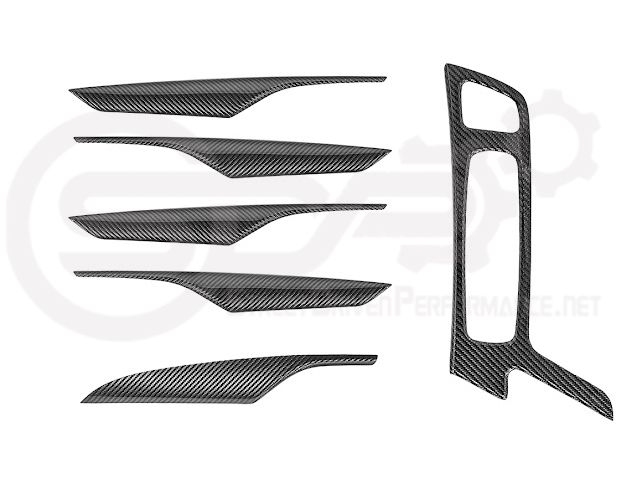2020-Present Cadillac CT5 / CT5-V / CT5-V Blackwing | Carbon Fiber Interior Door Center Console Dashboard Trim Panel Pieces