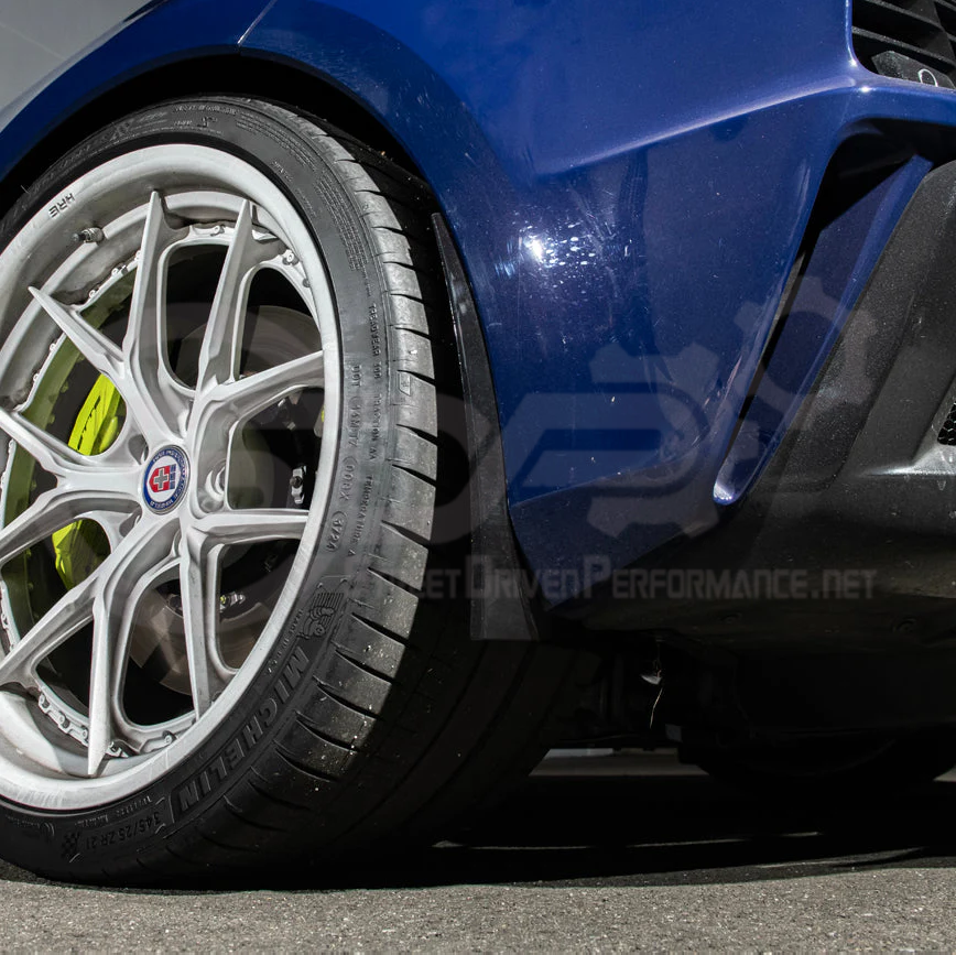 2023-UP CORVETTE C8 E-RAY, Z06, & ZR1 | XL EXTENDED REAR MUD FLAPS SPLASH GUARD PAIR