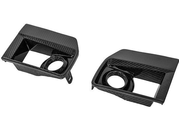 2009-2015 Cadillac CTS-V V2 - Carbon Fiber Fog Light Bezels / Covers