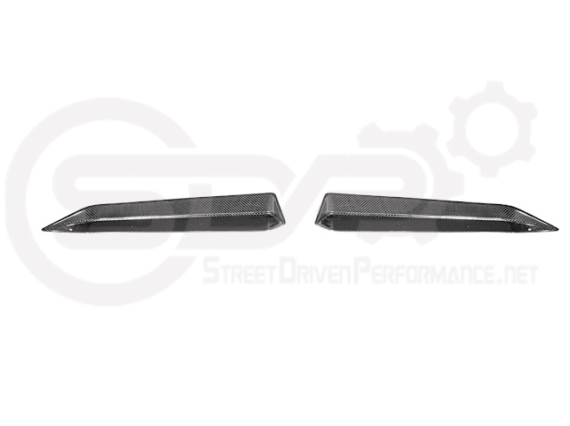 2023-Up CORVETTE C8 Z06 / E-RAY / ZR1 | Z06 FACTORY STYLE CARBON FIBER REAR SPOILER WING WITH 1.5 INCH EXTENDED WICKERBILL WINGLETS