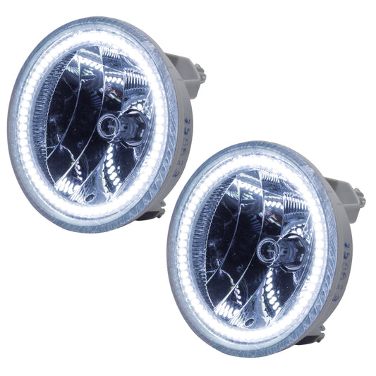 Oracle Lighting Chevrolet Suburban 07-14 fog lights in white, SMD FL model without off-road package, mounted on front bumper.
