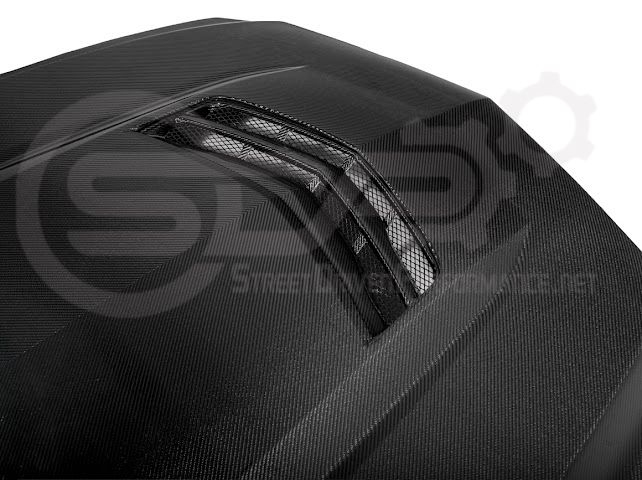 2016-2019 Cadillac ATS / ATS-V - Carbon Fiber Vented Front Hood