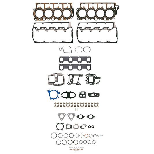 Fel-Pro Ford F-250 Super Duty HS 26661 PT PermaTorque engine cylinder head gasket set showing gaskets and sealing surfaces.