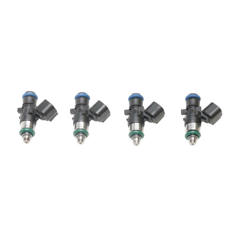 DeatschWerks 4-pack 1000cc/min fuel injectors for Fitech and Holley Sniper TBI units, 4-cylinder engine replacement parts