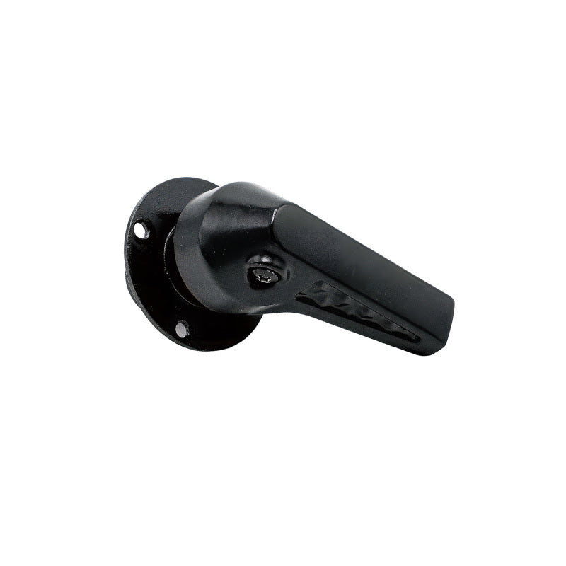 ARB winch replacement clutch handle assembly showing the sturdy black handle and mounting components for winch operation.