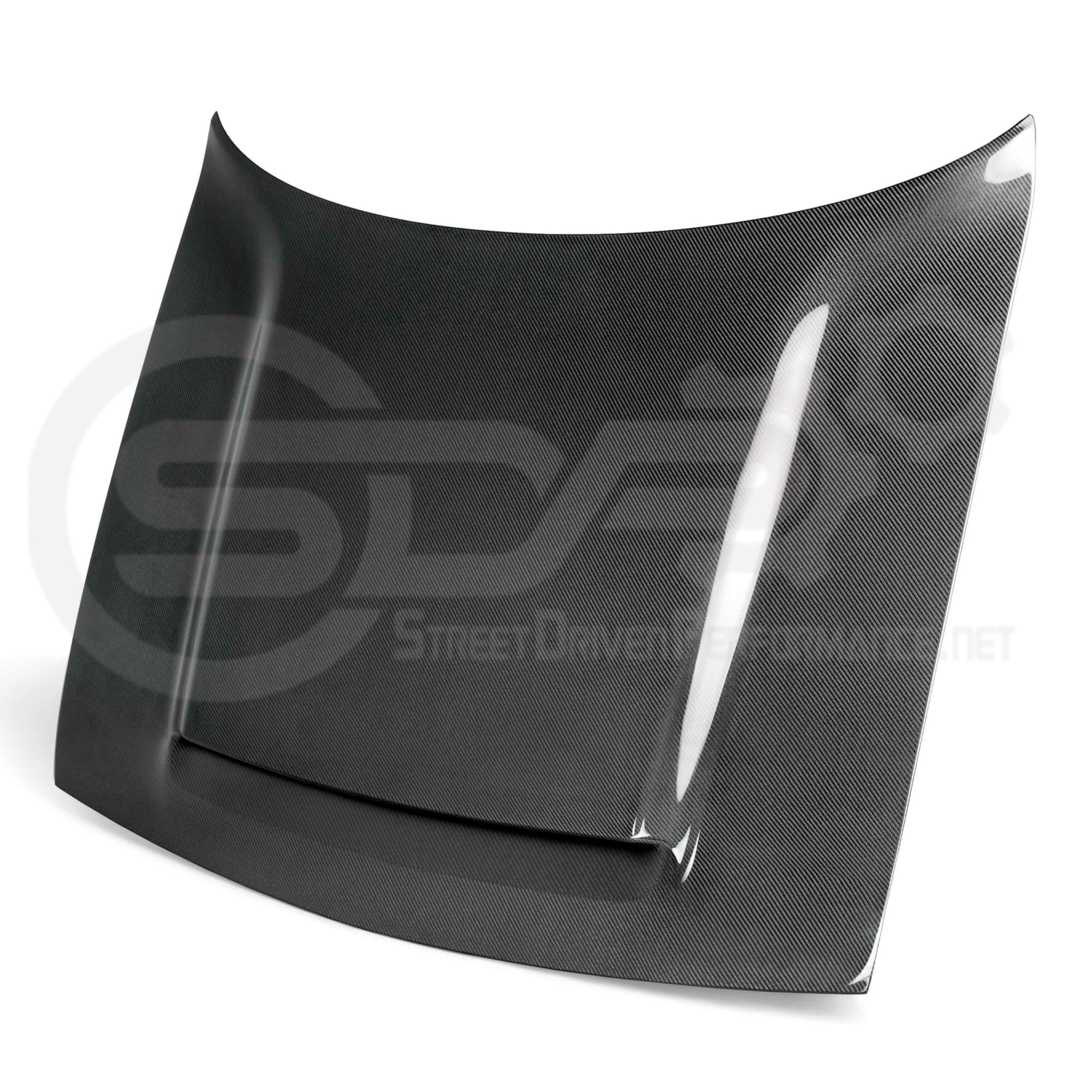 2008-2023 DODGE CHALLENGER | DEMON STYLE CARBON FIBER HOOD WITH FUNCTIONAL SCOOP