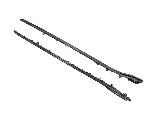 2022-UP HONDA CIVIC TYPE R | JDM STYLE CARBON FIBER SIDE SKIRTS ROCKER PANELS GROUND EFFECTS