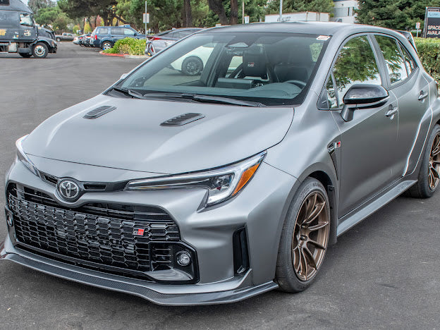 2023-UP TOYOTA GR COROLLA |GR STYLE FRONT LIP SPLITTER GROUND EFFECTS