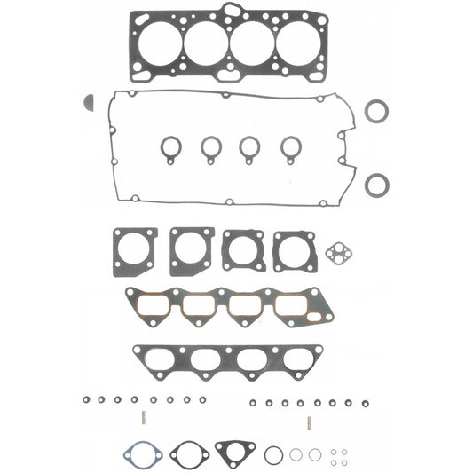Fel-Pro Hyundai Elantra HS 9627 PT-2 PermaTorque engine cylinder head gasket set laying on a workbench
