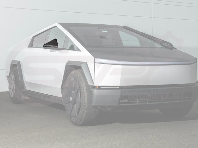 2024-Up Tesla Cybertruck | Factory Style Carbon Fiber Side Mirror Covers Pair