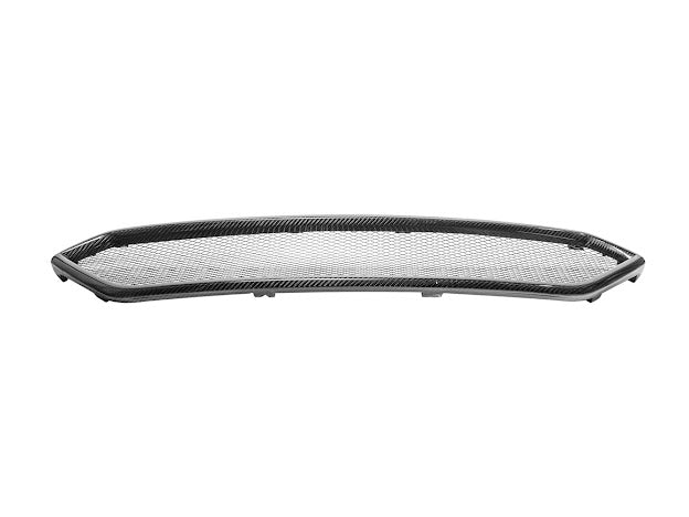 Carbon fiber front mesh grille vent for 2022-up Subaru WRX, JDM competition sport style replacement by Street Driven Performance.