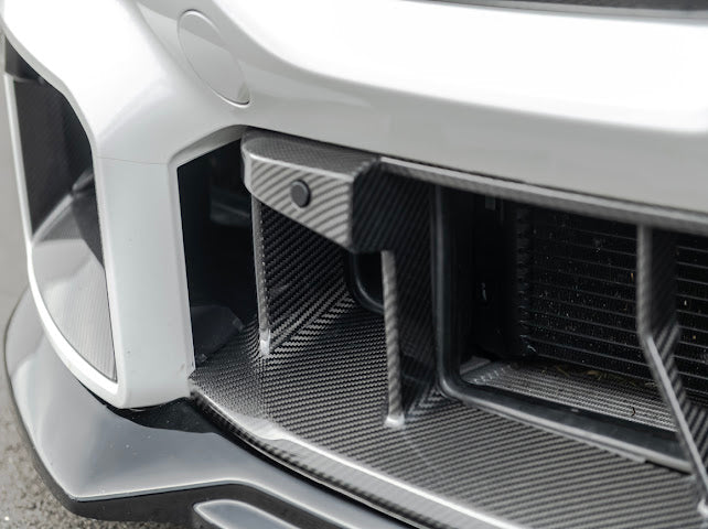 2023-Up BMW G87 M2 | M-Performance Style Carbon Fiber Front Lower Center Grille Replacement