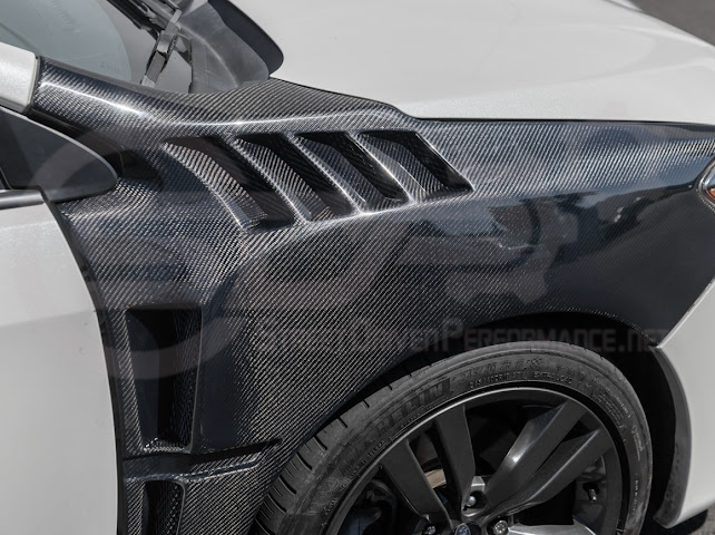 2015-2021 SUBARU WRX / STI | JDM STYLE CARBON FIBER SIDE VENTED FENDERS (PAIR)