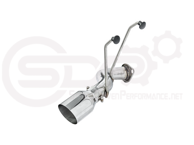 Mazda MX-5 Miata ND 2016-2025 axle back exhaust with 4-inch burnt or chrome tips, aftermarket muffler delete by Street Driven Performance
