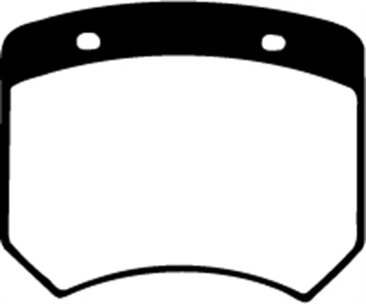 EBC Greenstuff front brake pads for Rover Mini 1275 with 10-inch wheels, performance brake pads for enhanced stopping power