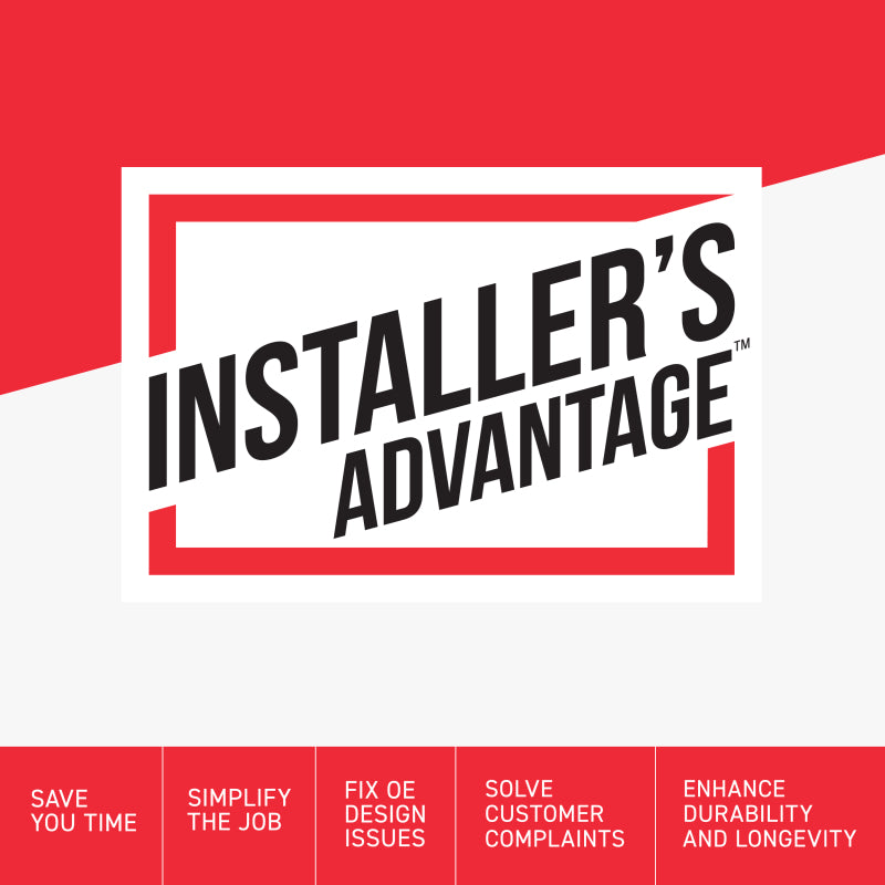 Moog BMW X4 rear sway bar link, a durable sway bar endlink for 2015-2018 models, shown in the image.