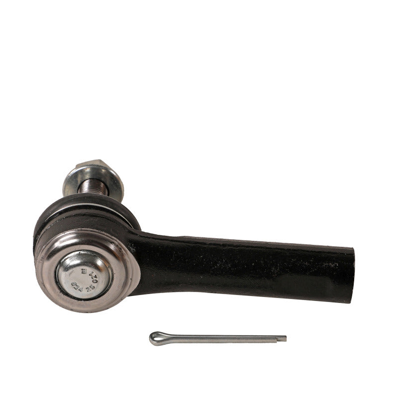 Moog Mazda CX-5 2013-2016 front outer steering tie rod end, automotive part with ball joint and tie rod shaft.