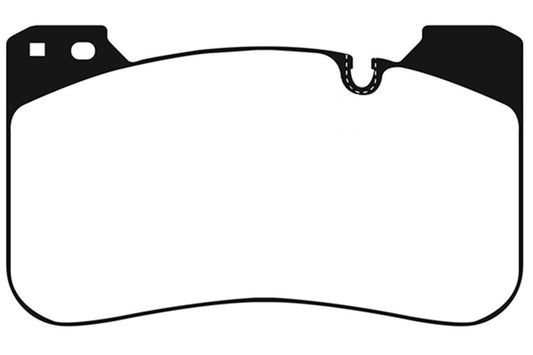 EBC Redstuff front brake pads for BMW M5 F90 4.4TT 2018+ performance braking system
