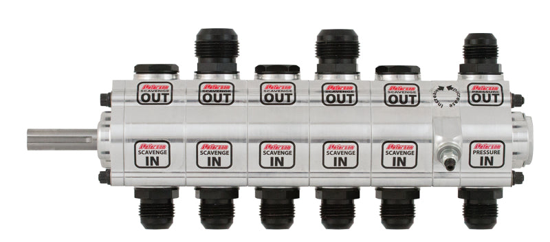 Peterson Fluid Systems R4 6-Stage Oil Pump - BH - HV - Rear Drive