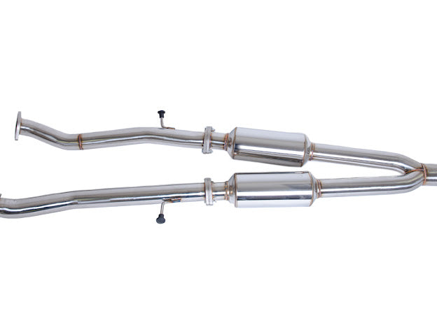 2017-PRESENT INFINITI Q50 2WD 2.5" STAINLESS STEEL RESONATED MID PIPE