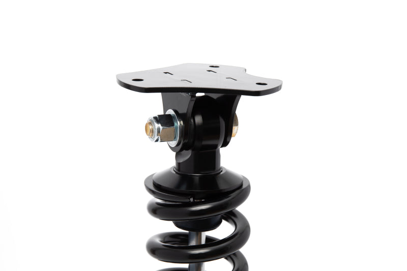 QA1 Chevrolet Silverado 4WD lowering spindles, adjustable from 4 to 6 inches, for improved stance and ride quality.