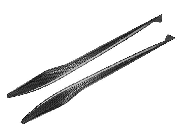 2020-UP CHEVROLET CORVETTE C8 Z06 |CARBON FIBER SIDE SKIRTS ROCKER PANELS GROUND EFFECTS